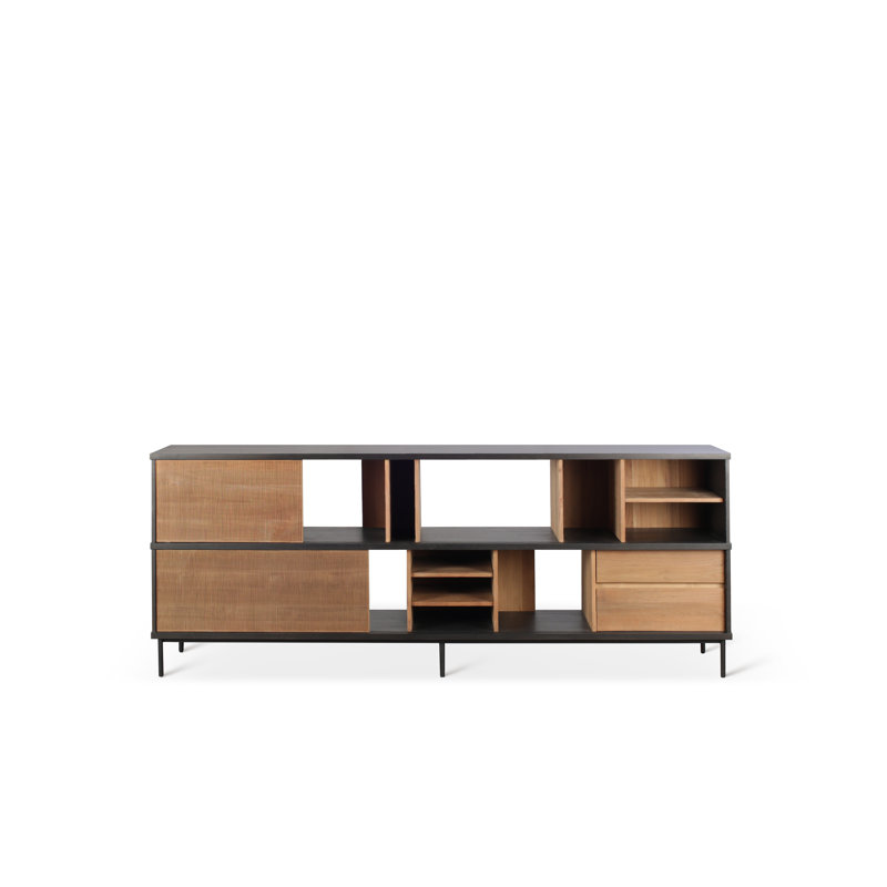 Oscar 88.1'' W Solid Wood Sideboard