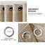 Luxury Crushed Velvet Eyelet sheer Curtain-1898893939-1898893938