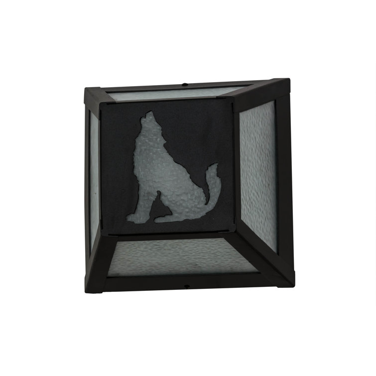 Rustic Lodge 1 - Light Flush Mounted Sconce