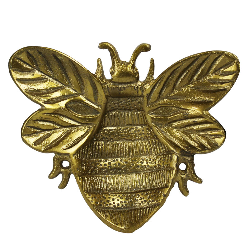 Plateau à abeilles, or antique