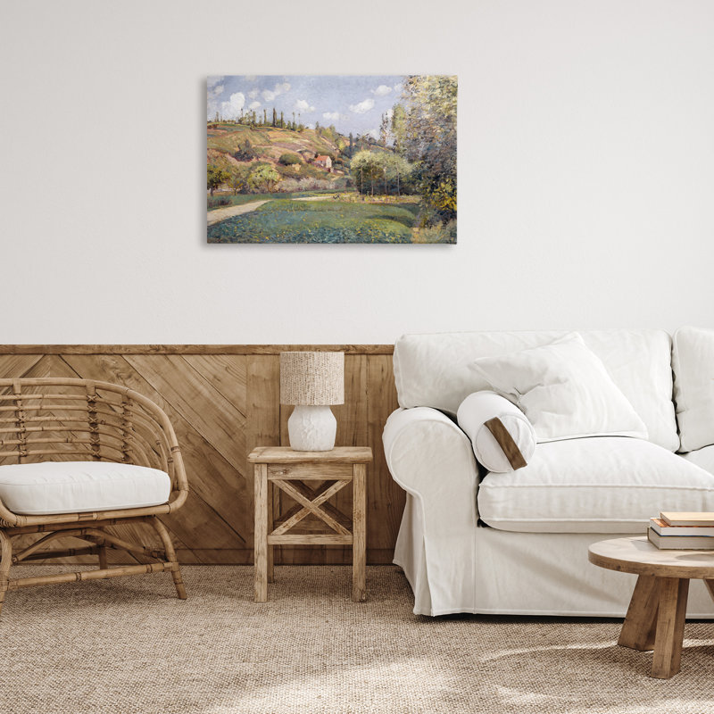 "Rolling Green Hillside", art mural par CAD Designs, H 20 po x l 30 po