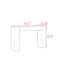Console moderne et simple en bois massif-500186587