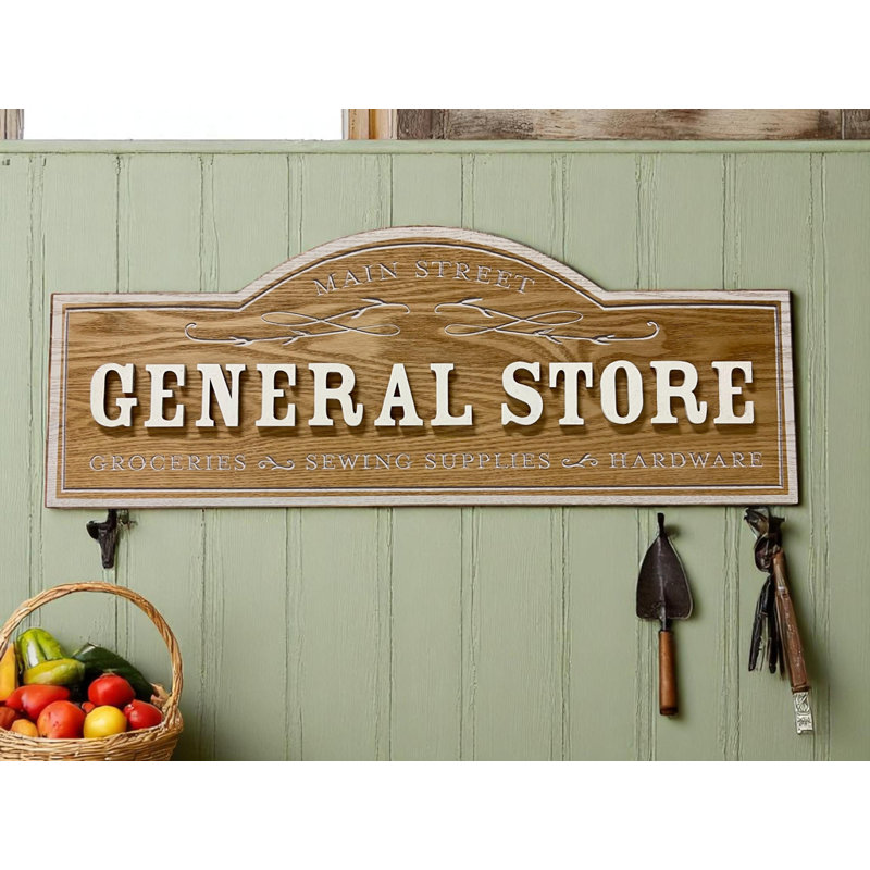 General Store Wall Sign