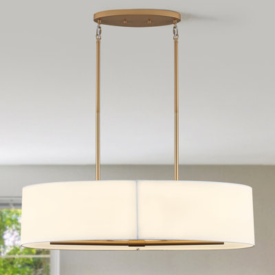 Lustre tambour 4 lumières 34,65 po Golden