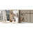 Modern Entryway Bench with Coat Rack