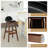 Counter Stool with Solid Wood Frame
