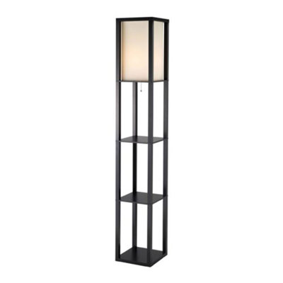 72'' Black Floor Lamp