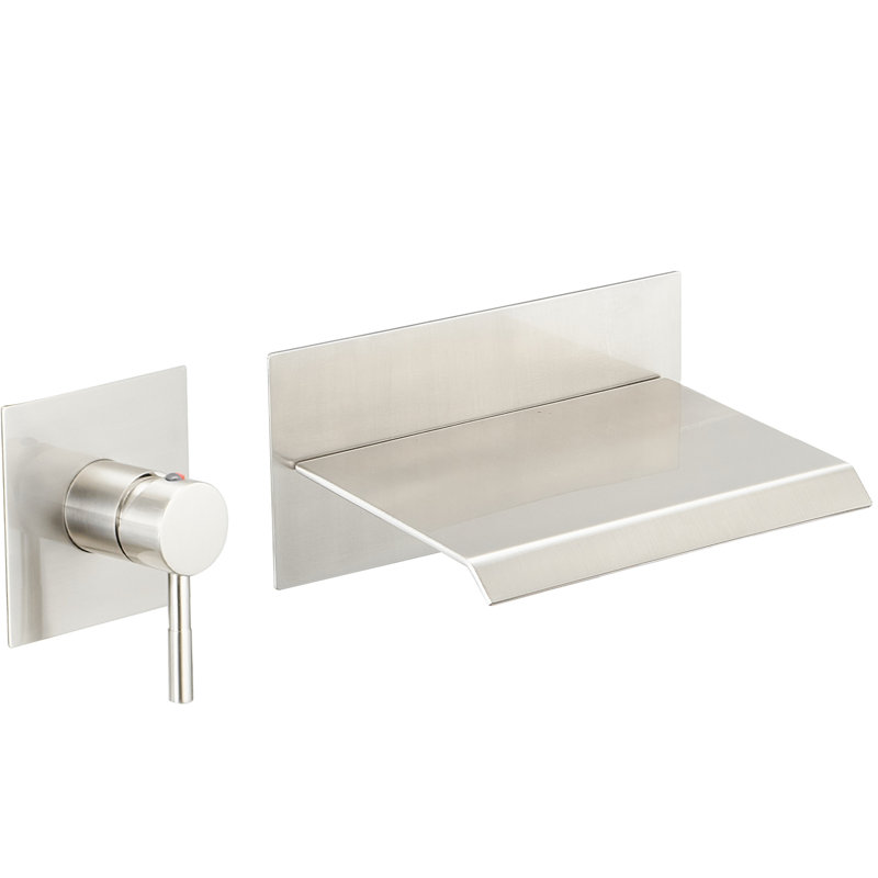 Single-handle Bathroom Faucet, Brushed Nickel