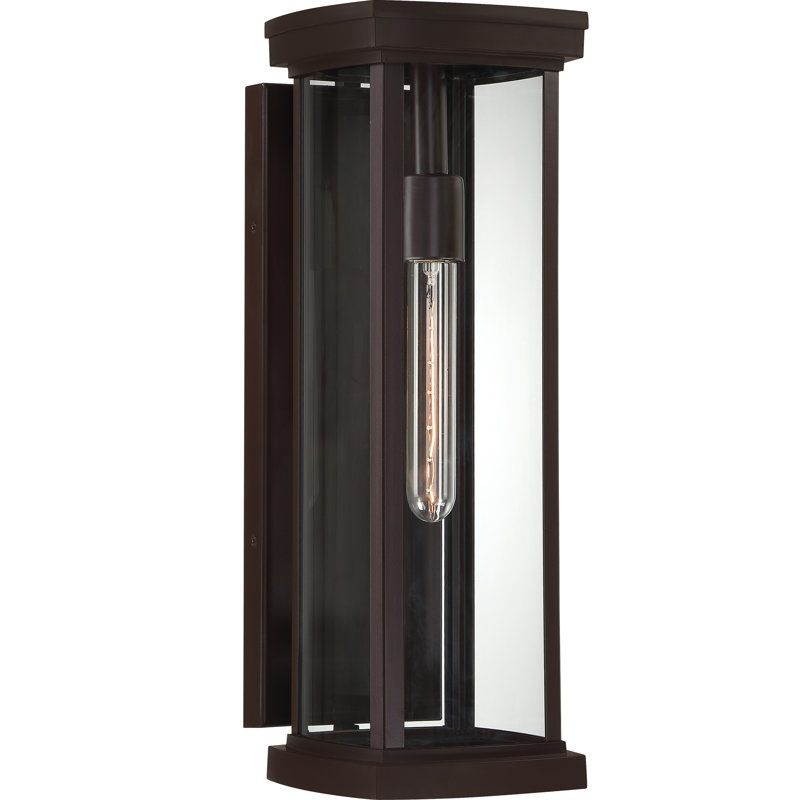 Lanterne murale d'extérieur Western, H 18 po x l 6,5 po x P 7,75 po