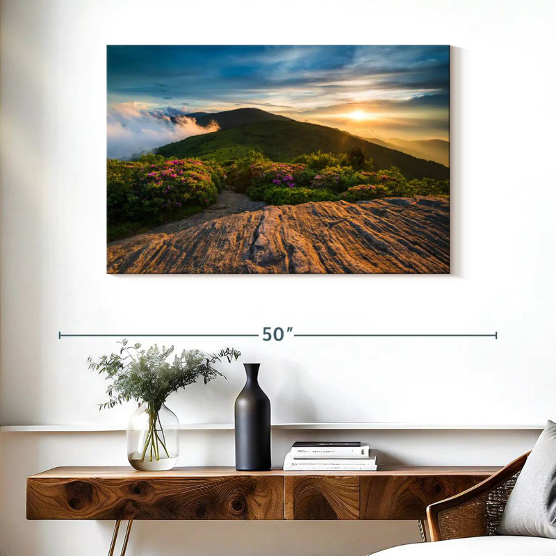 Alvord Appalachian Flower Field, 26" H x 39" W