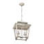 Mini-luminaire suspendu 2 lumières Aramie avec verre transparent-113382757