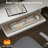 63" Height Adjustable L Shaped Standing Desk with 2 Drawers and Keyboard Tray, Electric Sit to Stand Home Office Comupter Table, Ergonomic Corner Gaming Desk, White-567009902-567009896