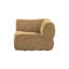 Coin de coin en velours brun Zenith-119402015