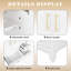 Armoire de salle de bain 35,6 ", seulement armoire, blanc