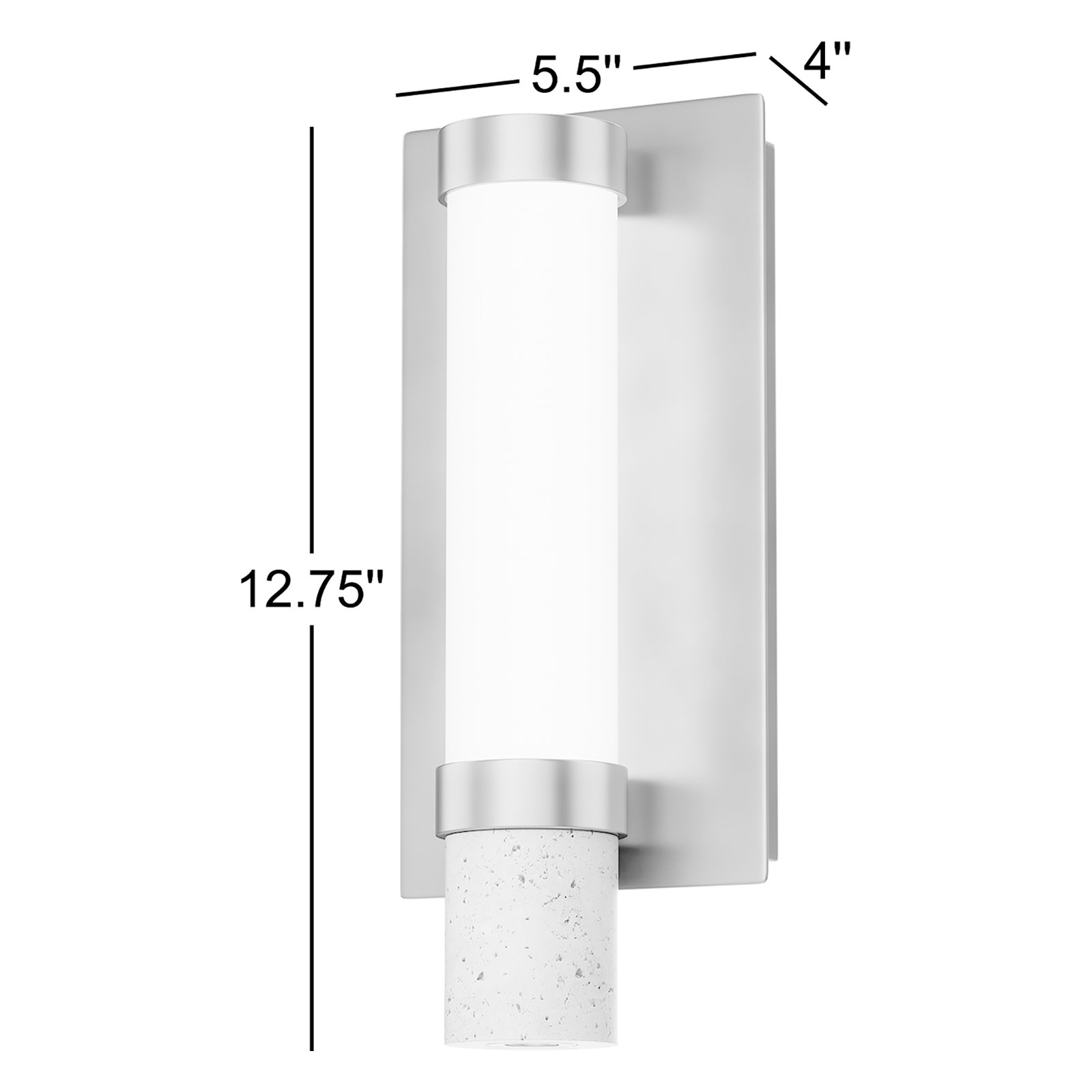 Delna 2 Light Dimmable LED Flush Mounted Sconce