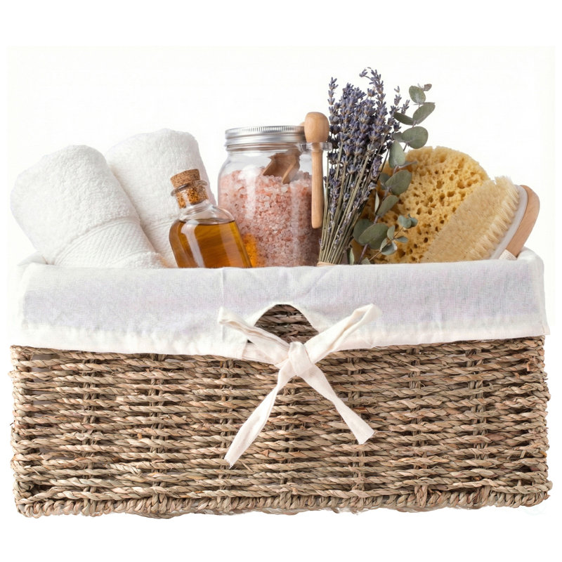 Panier en osier Seagrass