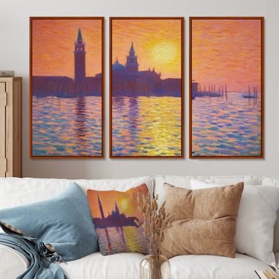 Sayles - Venice Wall Art Print Set
