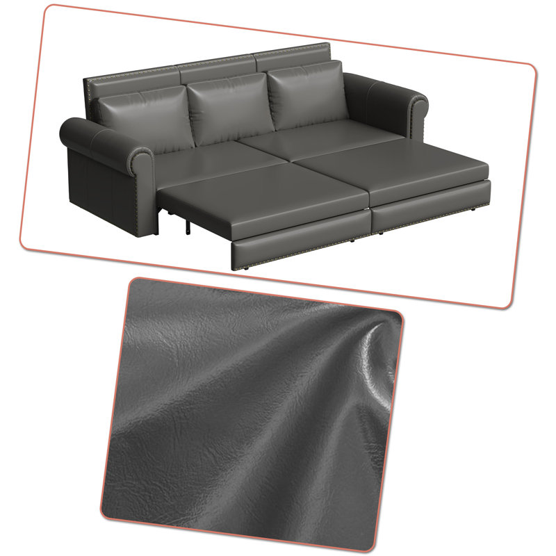 Canapé-lit convertible Classic Elegant, Gris