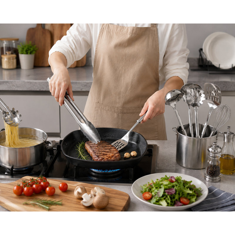 Cooking Utensils Set, 11PCS Stainless Steel