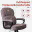 Chaise de bureau ergonomique rembourrée bleu-2031951189