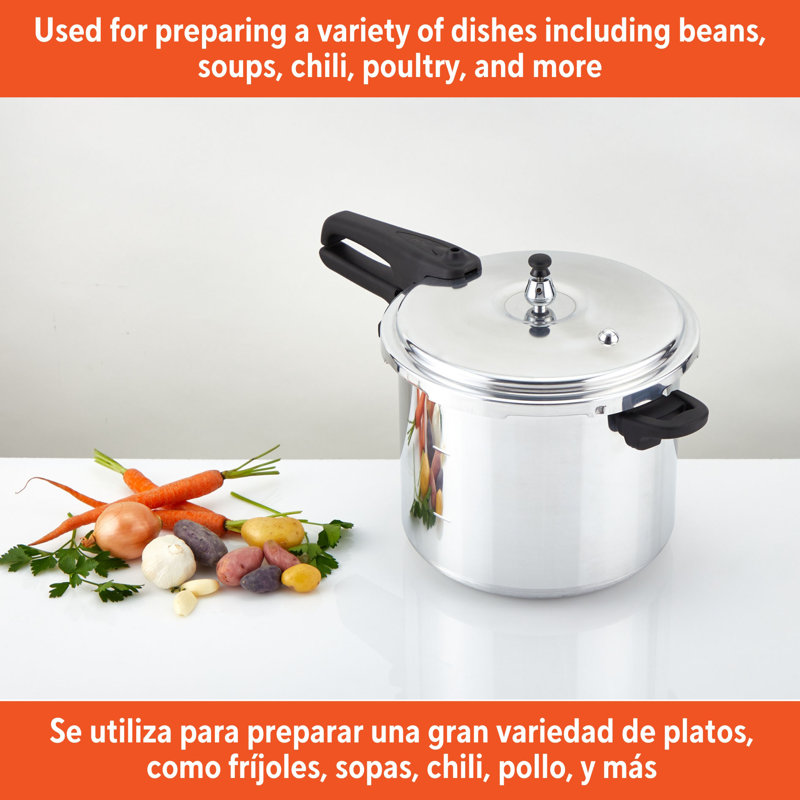 Imusa 7 Qt Aluminum Basic Pressure Cooker