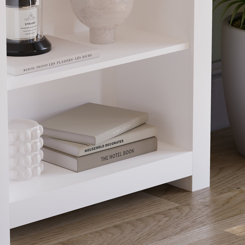 Beacsfield 75cm H Standard Bookcase, White