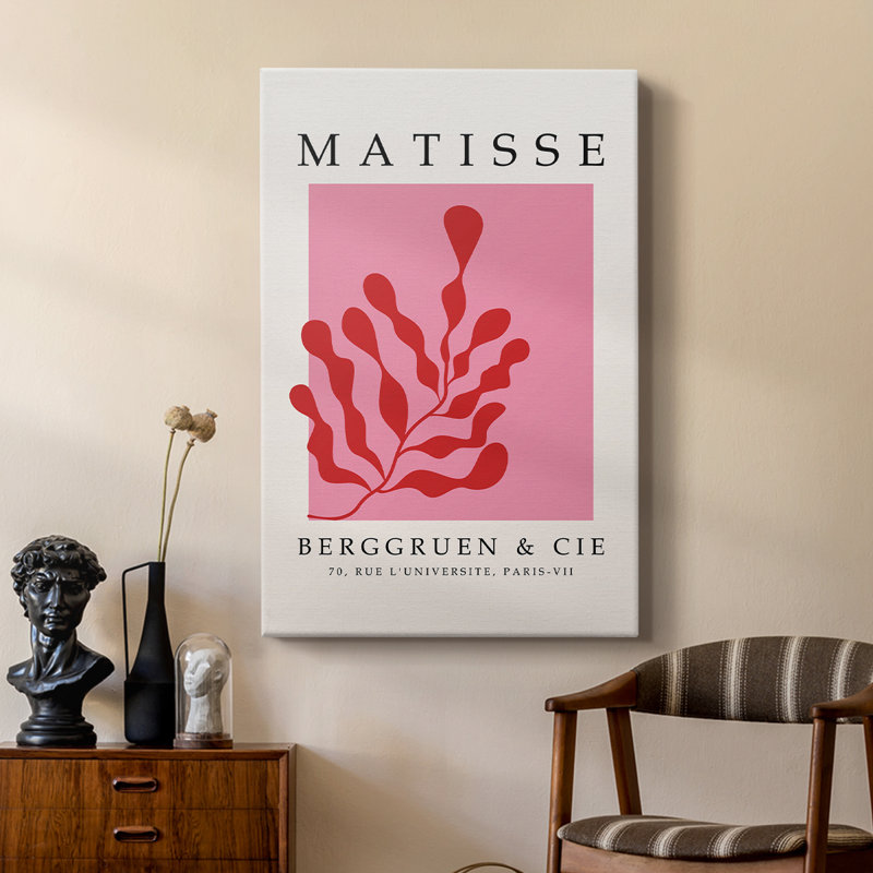 Matisse XLVI, reproduction encadrée - galerie Cavas sur mesure, H 18 po x l 12 po