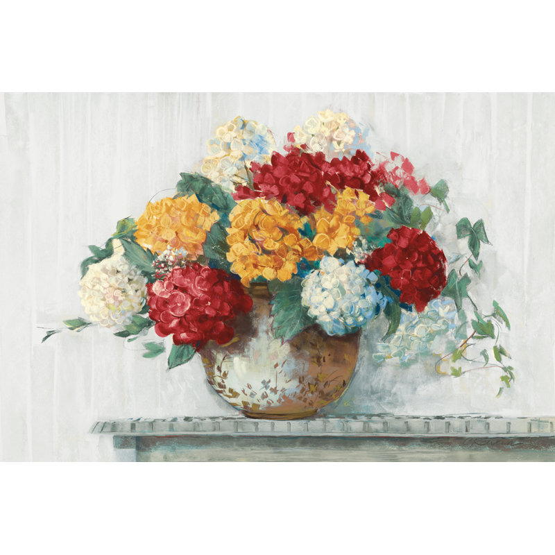 Automne hortensia chalet, H 8 po x l 12 po