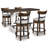 Valebeck Counter Height Dining Table and Barstools-403007013-420890579