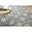 Heirloom Oriental Hand-Knotted Wool Blue Area Rug-40095894