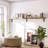 Jerrilyn Solid Wood Floating Shelf with Metal Brackets -1394875250