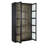 Linville Falls Shou Sugi Ban Curio Cabinet