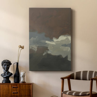 Mudstone Swath I -Custom Wrapped Gallery Cavas