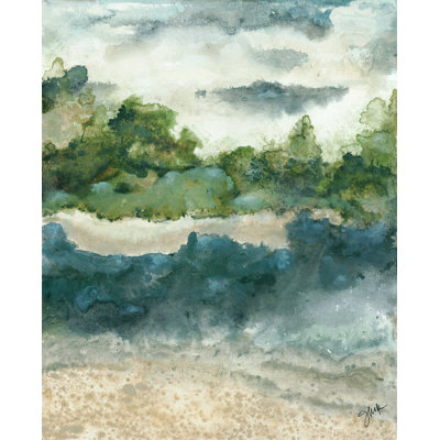 Calming 1 by Julie Norkus - Wrapped Canvas Print