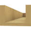 Block Block Woodgrain TimberThane Raider Tail, apprêté brun clair-88143513