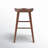 Anzie Wood Backless Saddle Stool-1506225855-1494550075