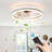 Ceiling Fan With Lights Dimmable LED-1160792685