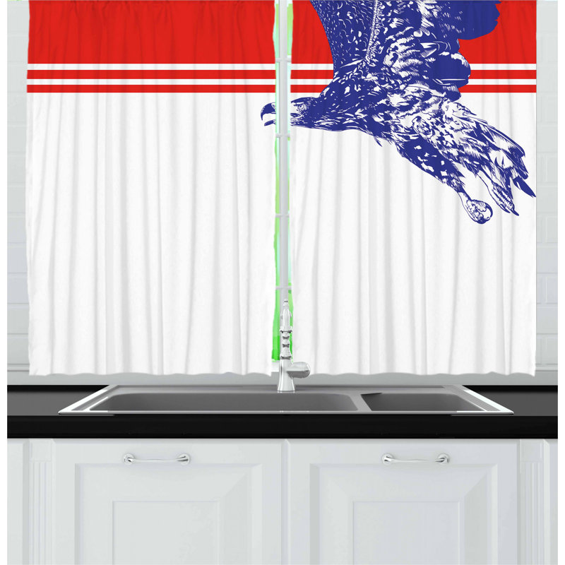 Pointed Kitchen Curtain