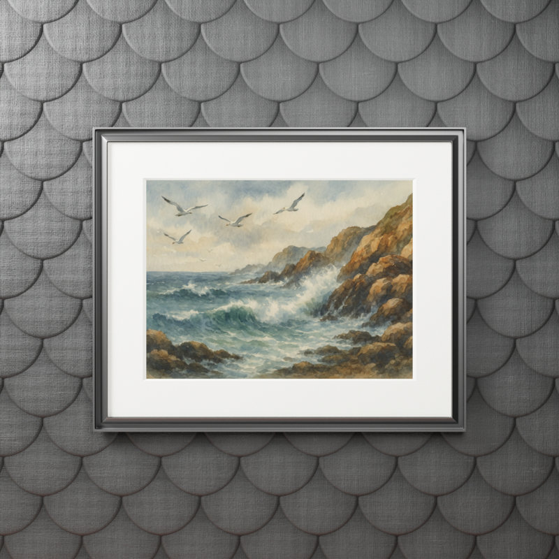 Posters Single Picture Frame Print, 40.64 cm H x 50.8 cm W