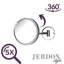 Miroir de maquillage grossissant mural 8,5 po Jerdon