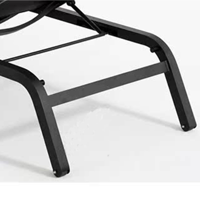 Chaise longue d'extérieur avec ensemble de chaise longue d'extérieur en alliage de polyester enduit de PVC avec table
