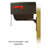 Titan Aluminum Post Mounted Mailbox