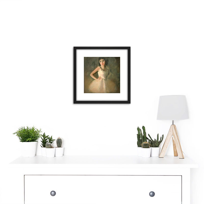 Dancer Ballet by Rudolf Kremlička - Single Picture Frame Painting