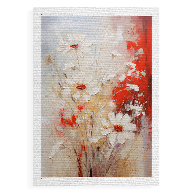 Série FLORAL CCXCV - Impression sur toile seulement - NON CADRE, H 12 po x l 8 po