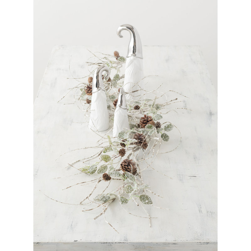 60'' in. Faux Birch Garland