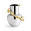Cherry Blossom Stainless Steel/Brass Vase