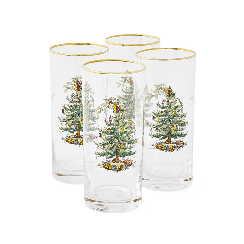 Spode, Christmas Tree - Highball Glasses