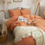 Ensemble de housse de couette 100% coton VCLIFE-433256812-433256809