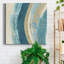 «Made Blue Waves II», reproduction encadrée de qualité supérieure - prête à être accrochée-1167276241-1167305507-1167305689