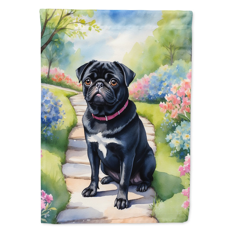 Tanzila Double Sided 40'' H x 28'' W Polyester House Flag